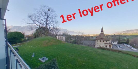 Charmant appartement de 2.5 pièces avec vue sur la Lac